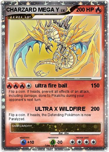 Pokemon CHARZARD MEGA Y