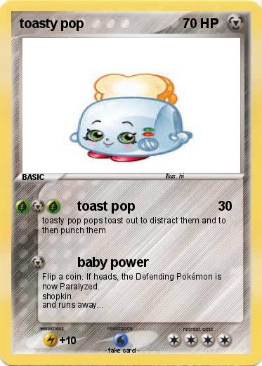 Pokemon toasty pop