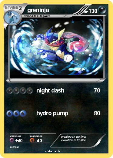 Pokemon greninja