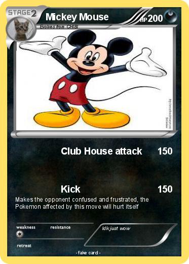 Pokemon Mickey Mouse
