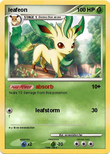 Pokemon leafeon