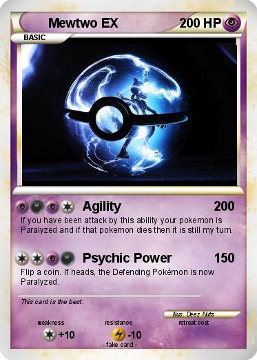 Pokemon Mewtwo EX