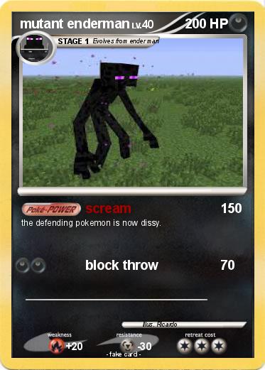 Pokemon mutant enderman