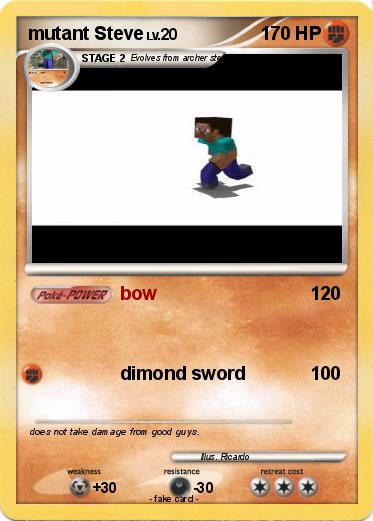 Pokemon mutant Steve