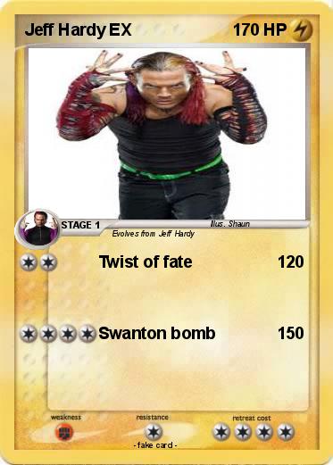 Pokemon Jeff Hardy EX