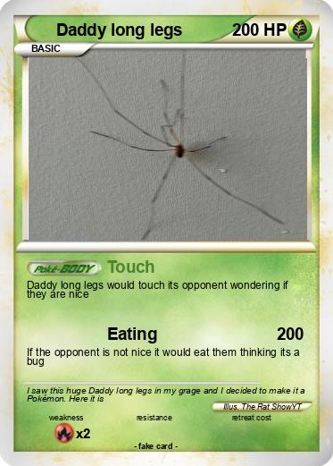 Pokemon Daddy long legs