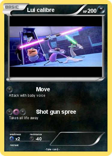 Pokemon Lui calibre