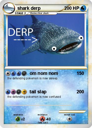 Pokemon shark derp