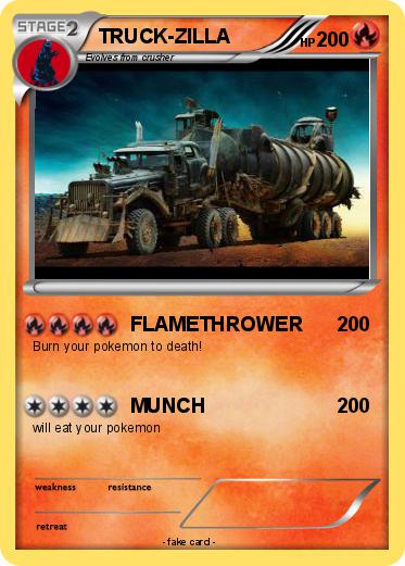Pokemon TRUCK-ZILLA