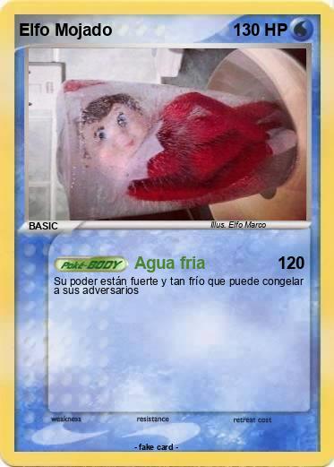 Pokemon Elfo Mojado