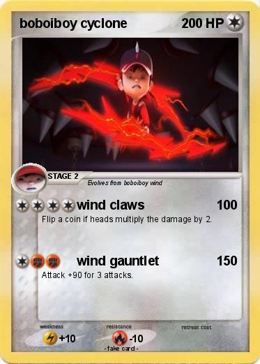 Pokemon boboiboy cyclone
