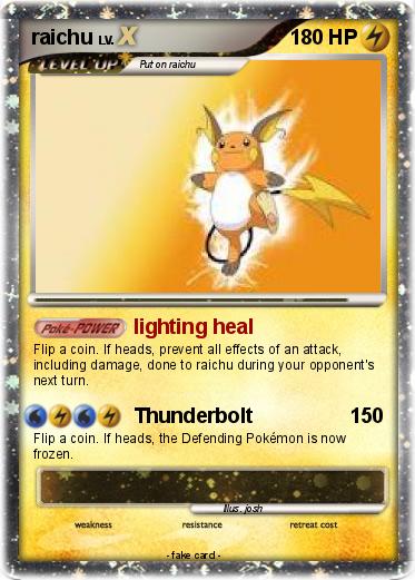 Pokemon raichu