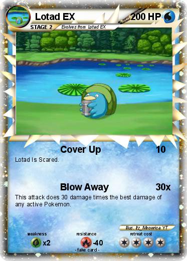 Pokemon Lotad EX