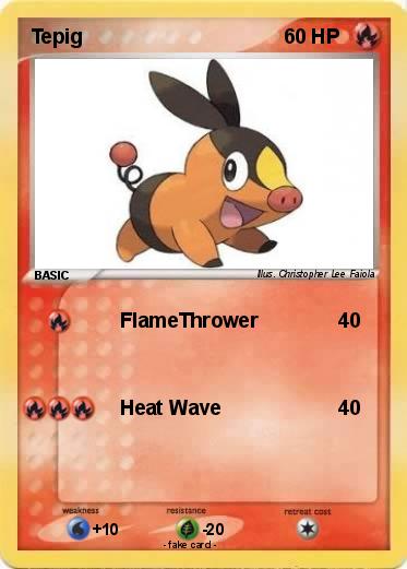 Pokemon Tepig