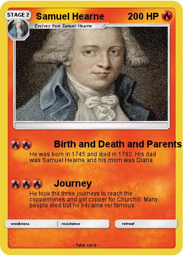 Pokemon Samuel Hearne