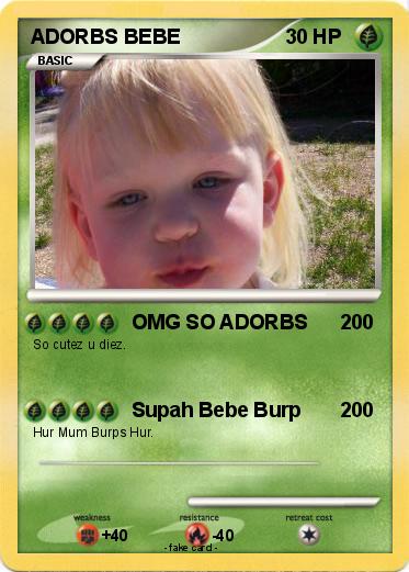 Pokemon ADORBS BEBE