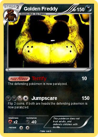 Pokemon Golden Freddy