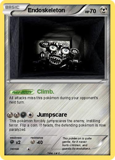 Pokemon Endoskeleton Pokemon Endoskeleton