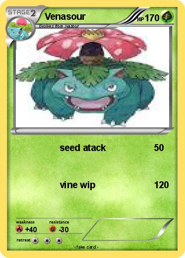 Pokemon Venasour