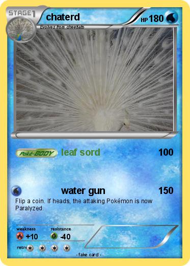 Pokemon chaterd