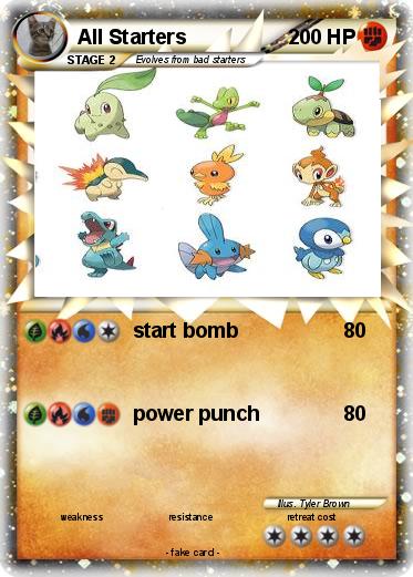 Pokemon All Starters