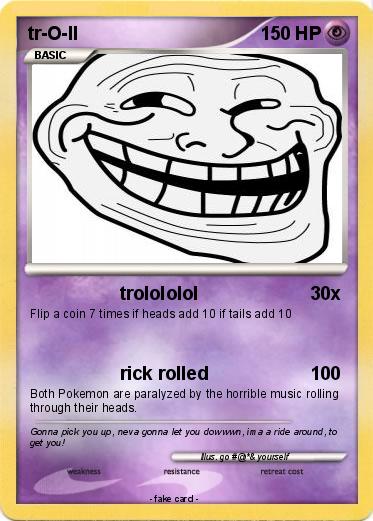 Pokemon tr-O-ll