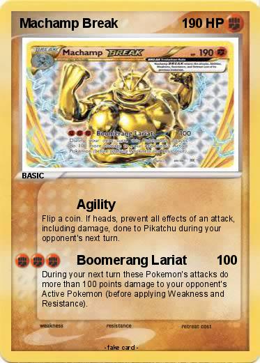 Pokemon Machamp Break
