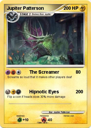 Pokemon Jupiter Patterson