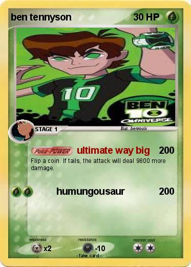 Pokemon ben tennyson