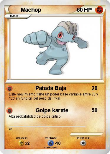 Pokemon Machop