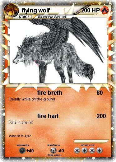 Pokemon flying wolf