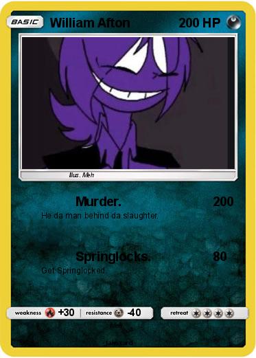 Pokemon William Afton