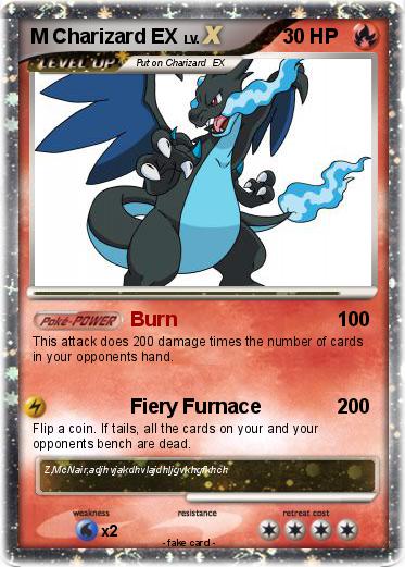 Pokemon M Charizard EX