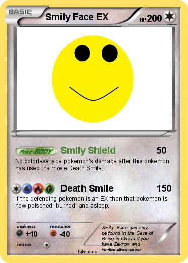 Pokemon Smily Face EX
