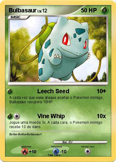 Pokemon Bulbasaur