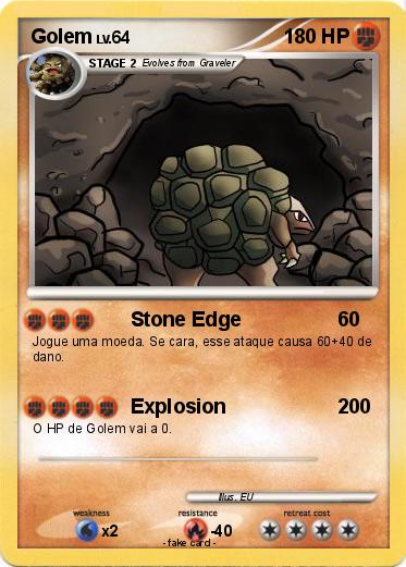 Pokemon Golem