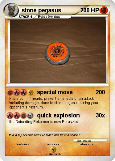 Pokemon stone pegasus