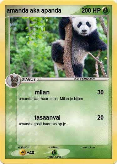 Pokemon amanda aka apanda