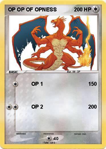 Pokemon OP OP OF OPNESS