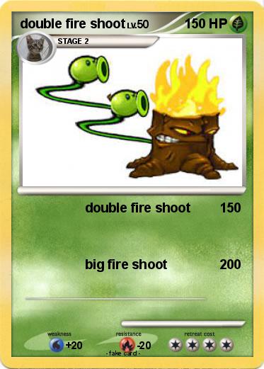 Pokemon double fire shoot