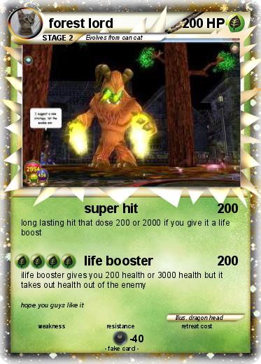 Pokemon forest lord