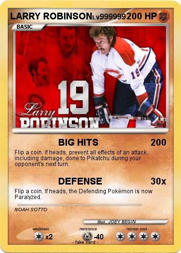 Pokemon LARRY ROBINSON