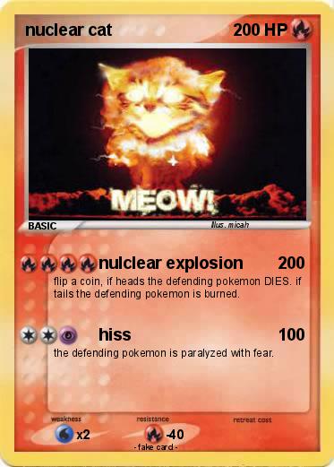 Pokemon nuclear cat