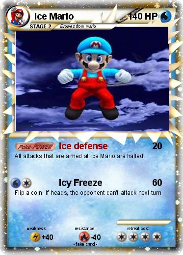 Pokemon Ice Mario