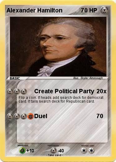 Pokemon Alexander Hamilton