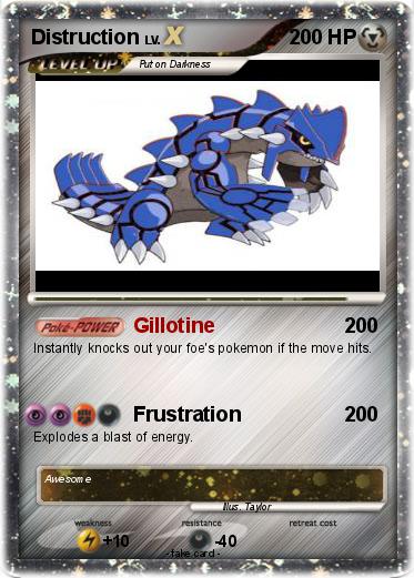 Pokemon Distruction