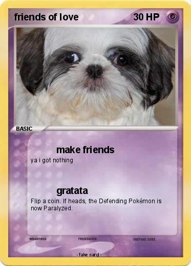 Pokemon friends of love