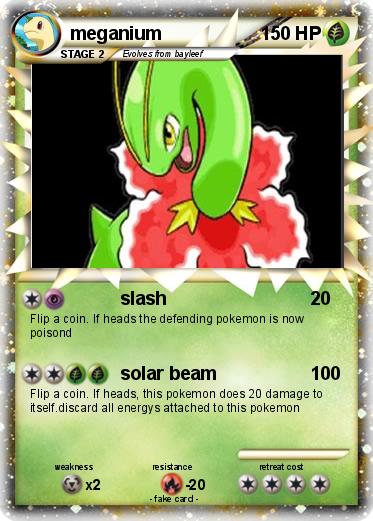 Pokemon meganium