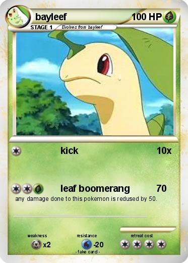 Pokemon bayleef