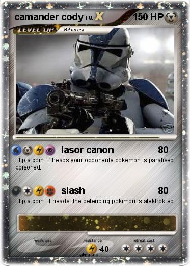 Pokemon camander cody